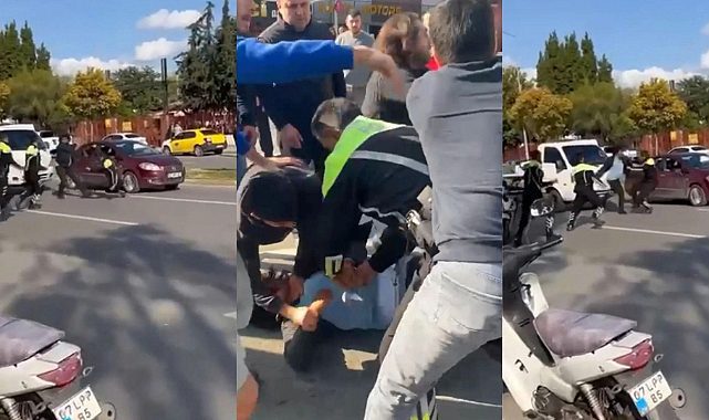 Antalya'da polise saldırdı, çevreden linç yedi