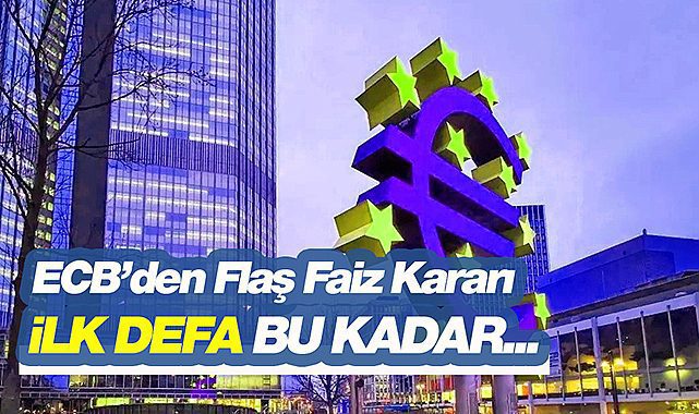 Avrupa yüksek enflasyonla mücadele ederken faizler artışa geçti! ECB&#039;den tek seferde flaş faiz kararı