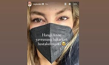 Çağla Şıkel&#039;den üzücü haber! Çağla Şıkel İnfluenza virüsü oldu