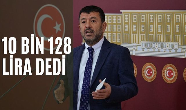 CHP asgari ücret talebini açıkladı:10 bin 128 TL