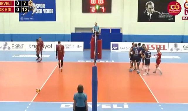 Develi Galatasaray voleybol maçı canlı izle! GS TV canlı maç