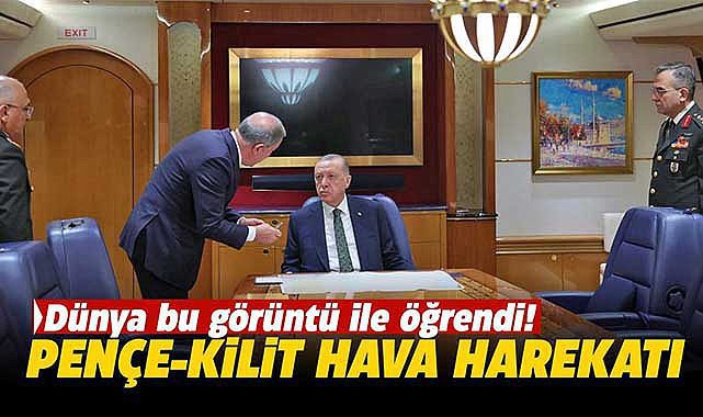 Dünya, Pençe Kılıç Hava Harekâtı’nı bu görüntüler ile öğrendi!