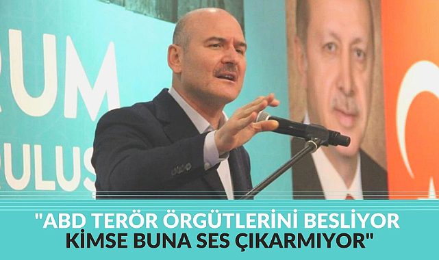 İçişleri Bakanı Süleyman Soylu Erzurum&#039;da açıklamalarda bulundu
