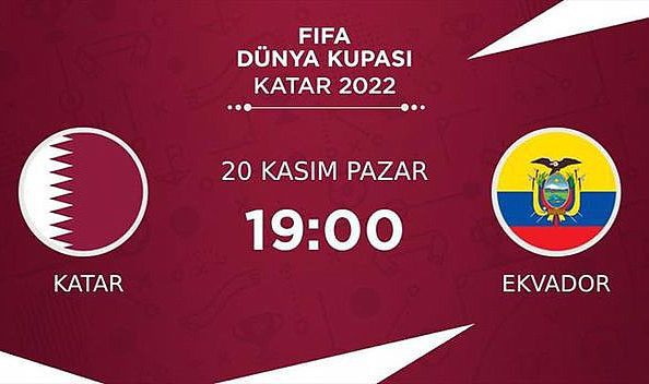 Katar Ekvador Dünya Kupası maçı canlı izle! TRT 1 Katar Ekvador maçı canlı izle