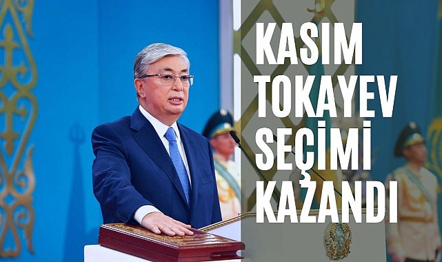 Kazakistan&#039;da seçimleri Tokayev kazandı