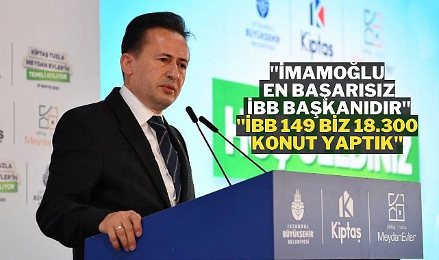 Şadi Yazıcı&#039;dan Ekrem İmamoğlu&#039;na rakamlarla cevaplar ..