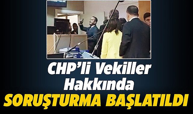Yalova&#039;da hakimlere hakaret eden CHP&#039;li milletvekillerine soruşturma başlatıldı
