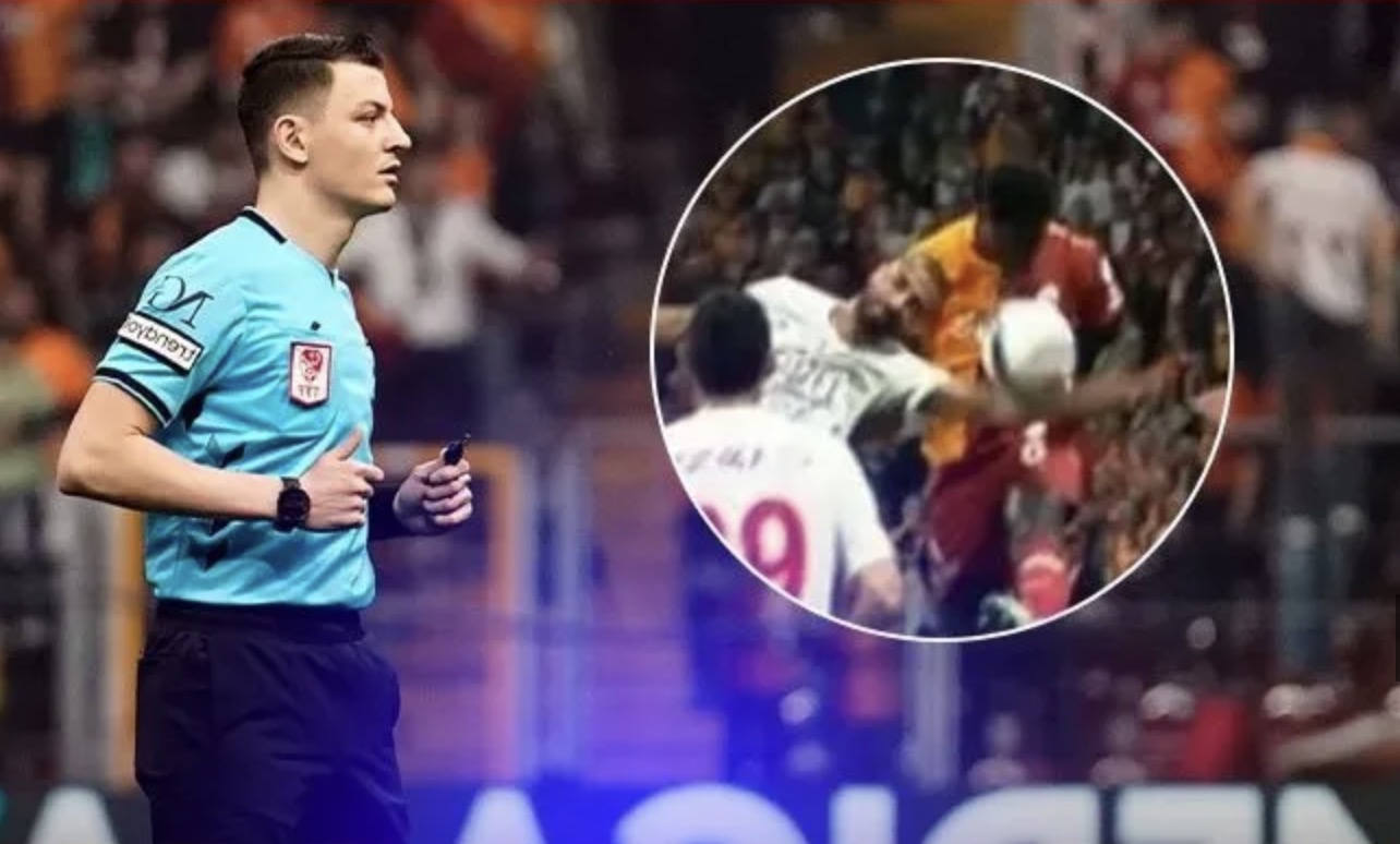 Penaltı pozisyonundaki hakem konuşmaları ortaya çıktı