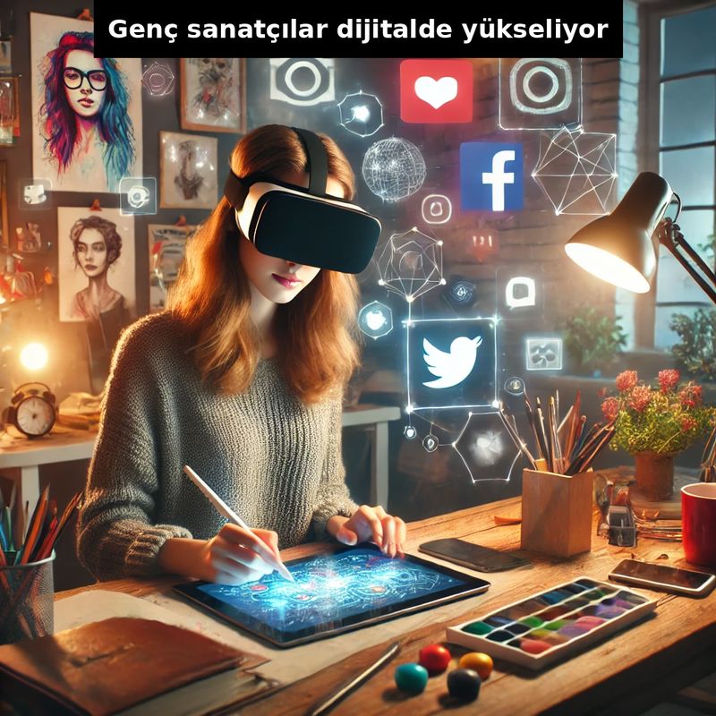 Genç sanatçılar dijitalde yükseliyor: Galeri yok, sınır yok