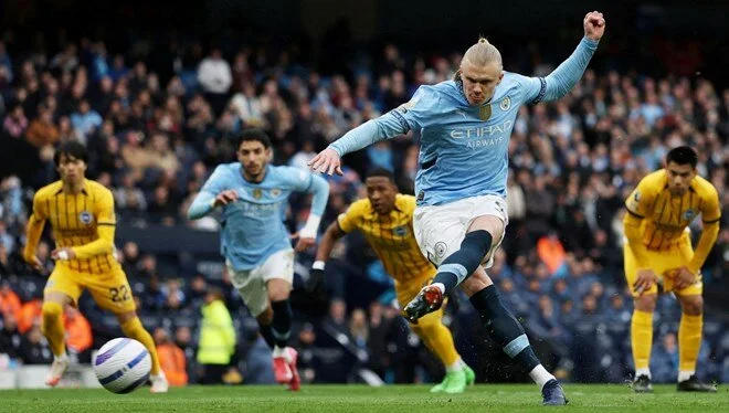 Haaland sonunda Premier Lig tarihine geçti