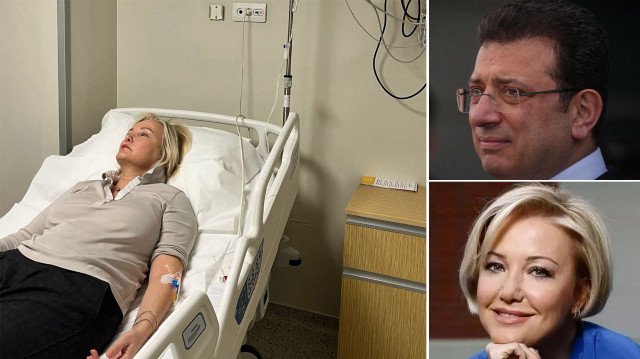 İmamoğlu tutuklanınca Berna Laçin hastanelik oldu