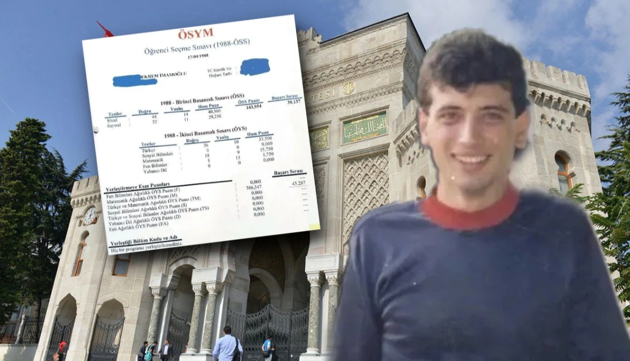 Sınav sonucu ortaya çıktı! Diploma skandalında şok detay