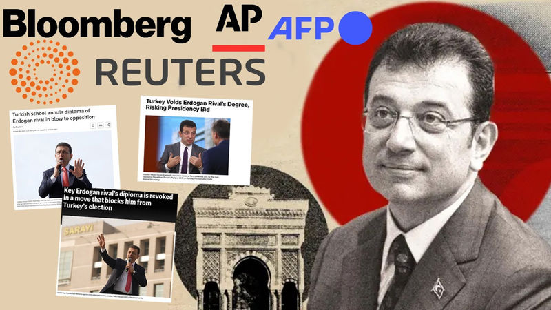 Ekrem Bey&#039;i yalnız mı bıraktılar? Dünya basını İmamoğlu&#039;na gözaltıyı böyle gördü