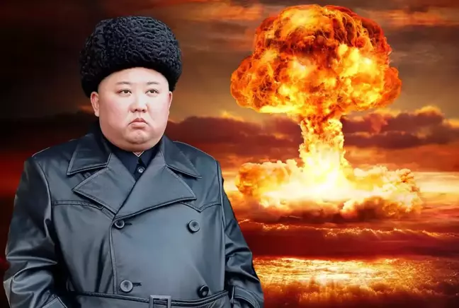 Nükleer savaş için bir kıvılcım yeter! Kuzey Kore böyle resti çekti