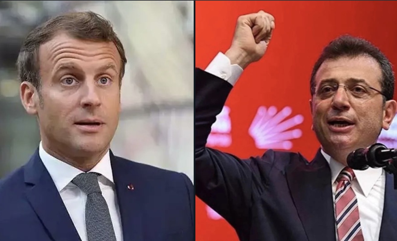 Macron&#039;dan sürpriz İmamoğlu mesajı