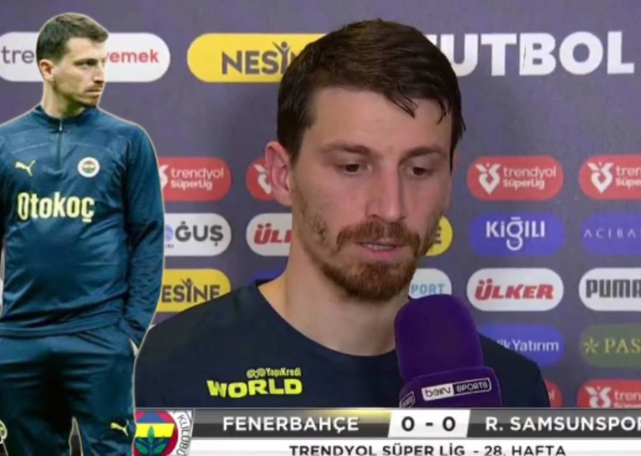 Gündem olan röportaj! Samsunspor maçının ardından... Mert Hakan yandaş canlı yayıda affını istedi