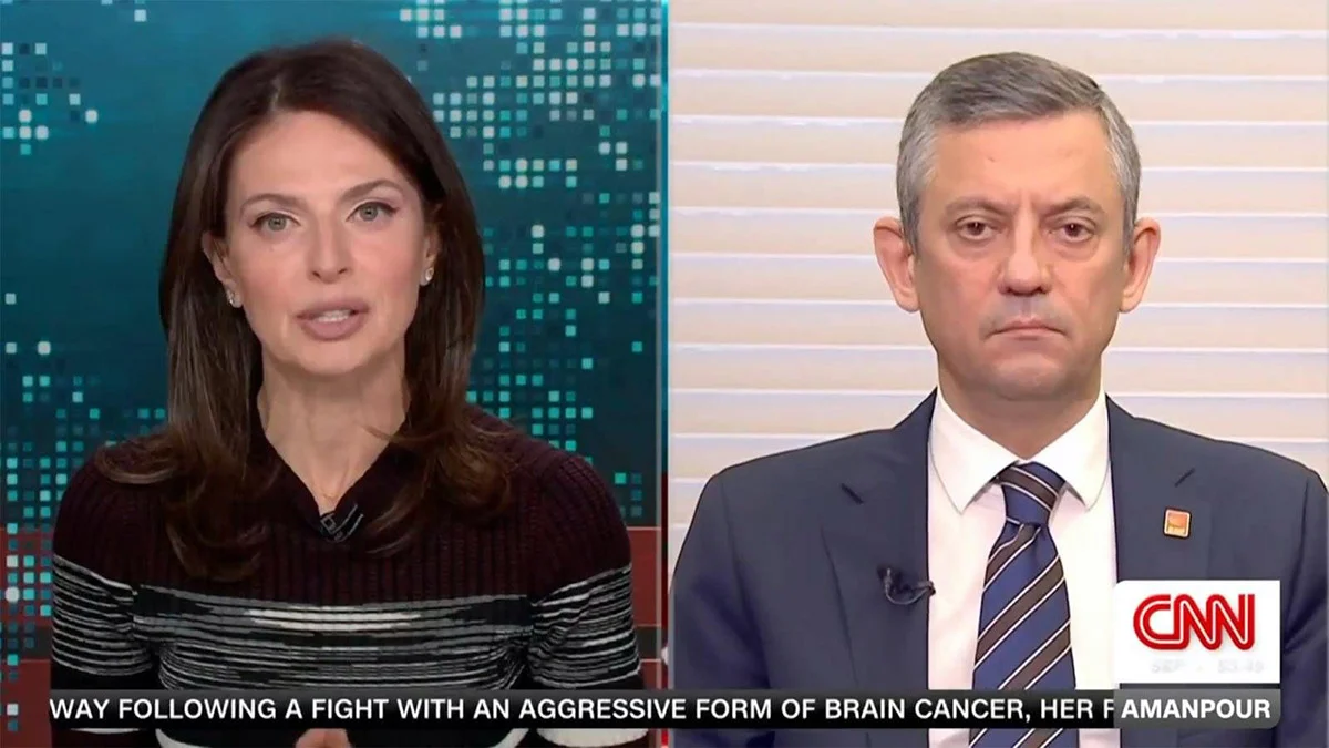 Özgür Özel&#039;den CNN International&#039;a İmamoğlu röportajı