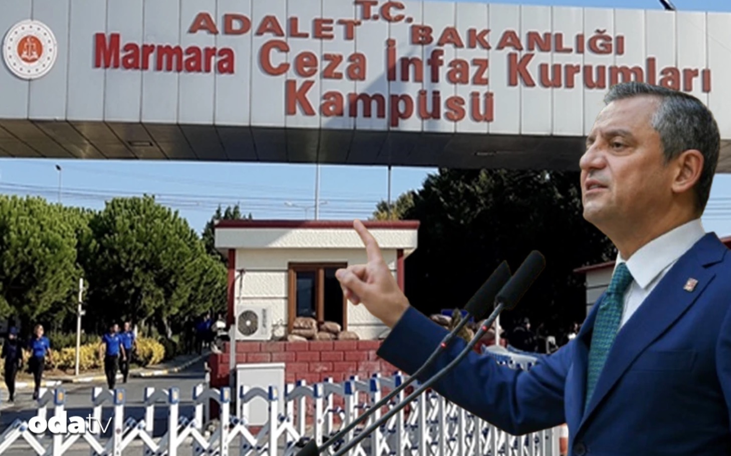 CHP lideri Özgür Özel Silivri&#039;de
