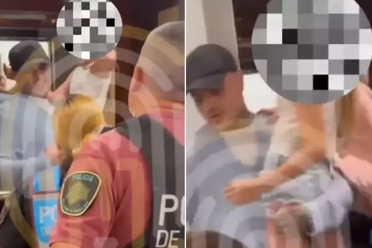 Hassas içerik... Boğuşma oldu! Wanda Nara Icardi&#039;yi görünce ortalığı birbirine kattı