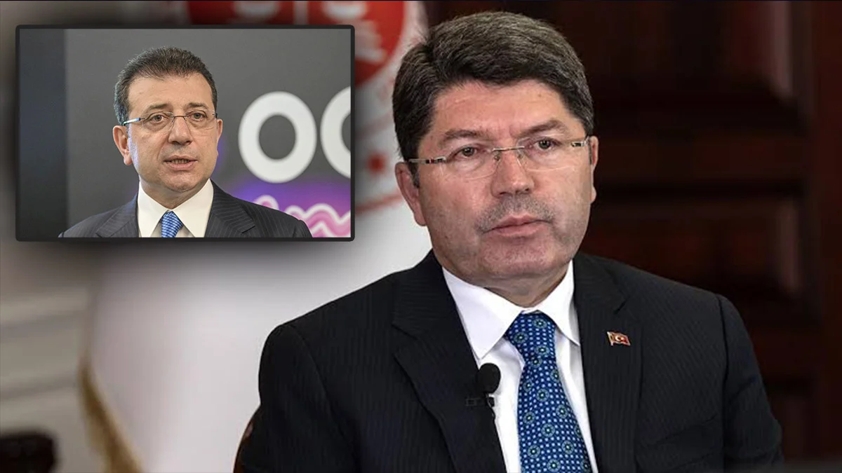 Adalet Bakanı Tunç&#039;tan İmamoğlu mesajı: Bu bir adli soruşturma siyasi değil