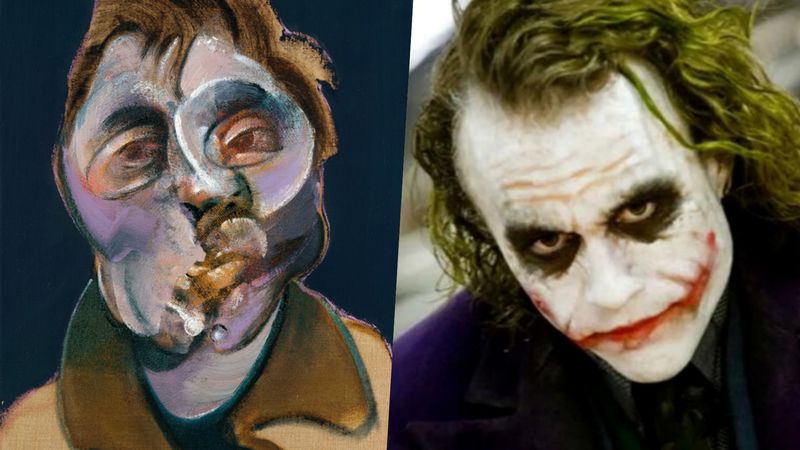 Heath Ledger&#039;ın Joker Makyajının İlham Kaynağı: Francis Bacon’ın Karanlık Tuvali
