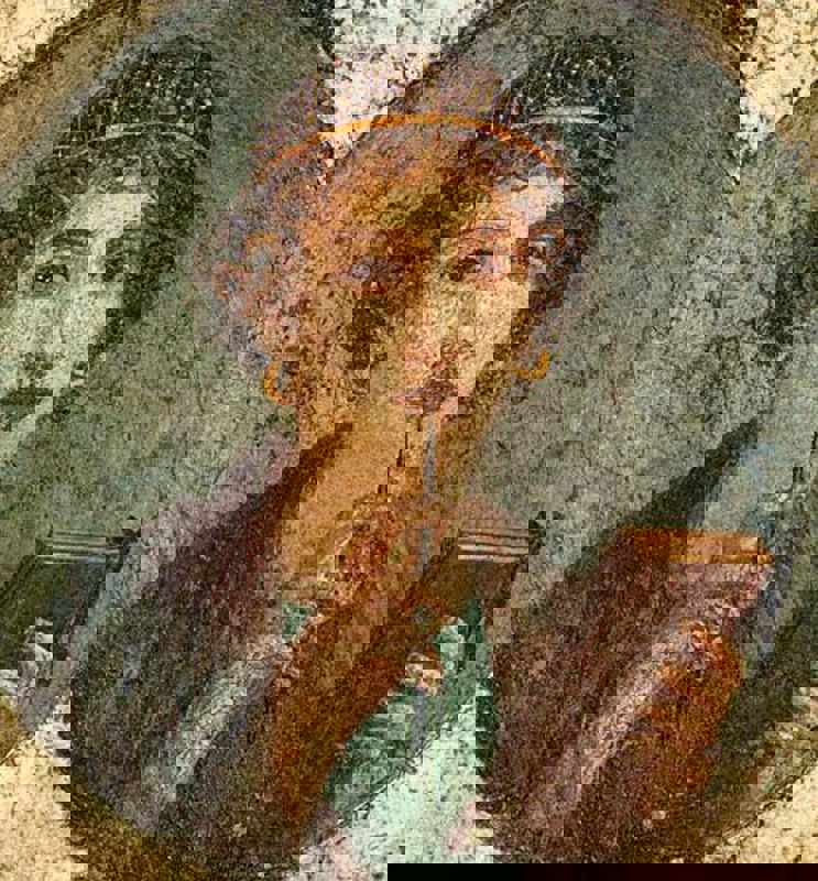 Pompeii’deki “Yazan Kadın” freski: Antik Roma’da kadın entelektüelinin simgesi