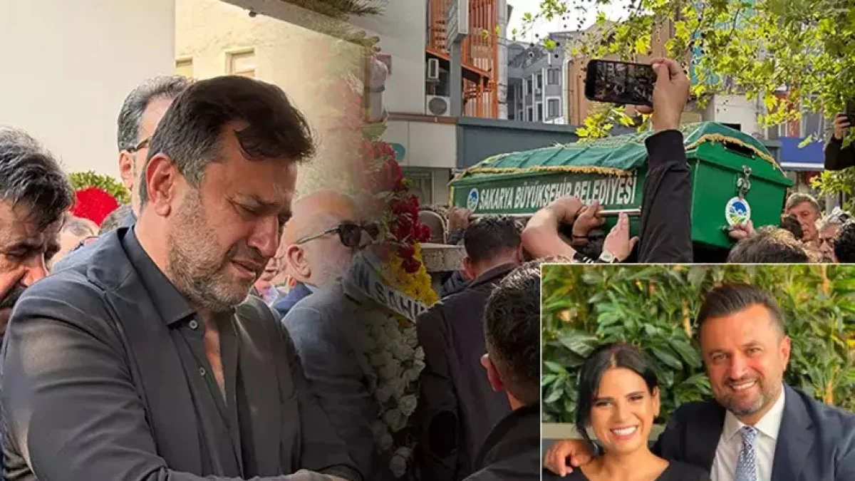 Bülent Uygun kızını gözyaşlarıyla son yolculuğuna uğurladı