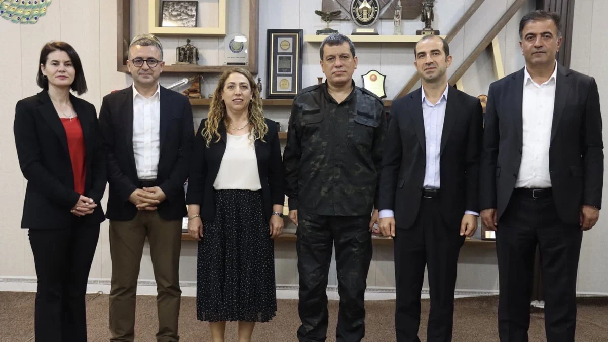 DEM Parti'den Mazlum Abdi ile kritik görüşme