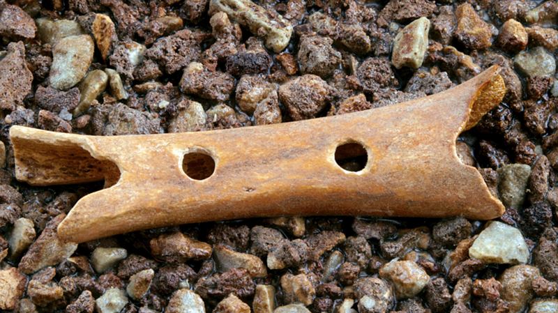 Bu kabile, insan kemiklerinden müzik aleti yapmış