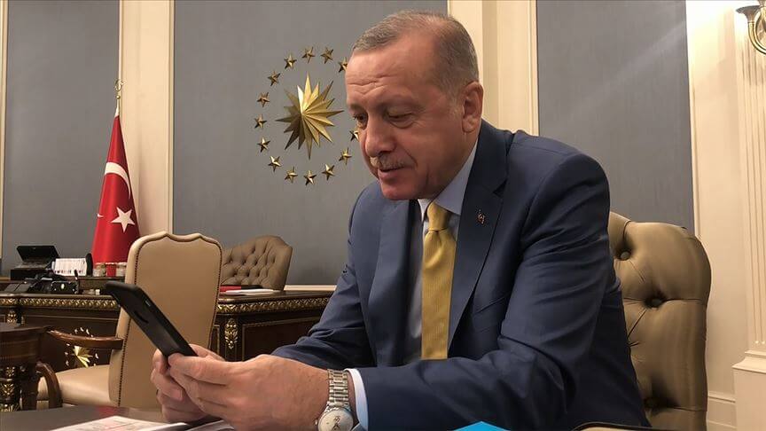 Erdoğan'dan özel tebrik: Maçı izledim iki gol de muhteşemdi