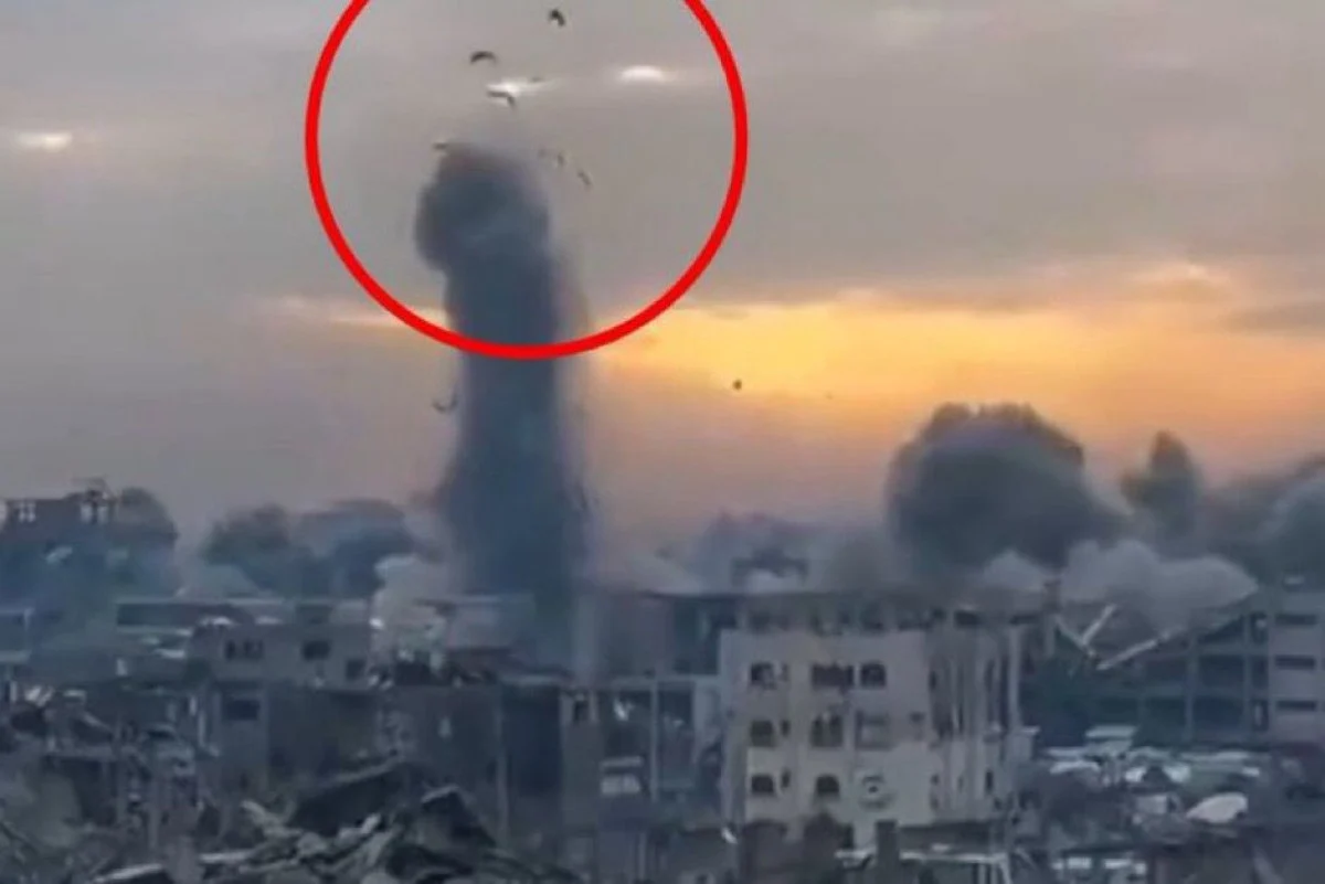 İnsan bedenleri havalara saçıldı! Gazze&#039;de korkunç anlar