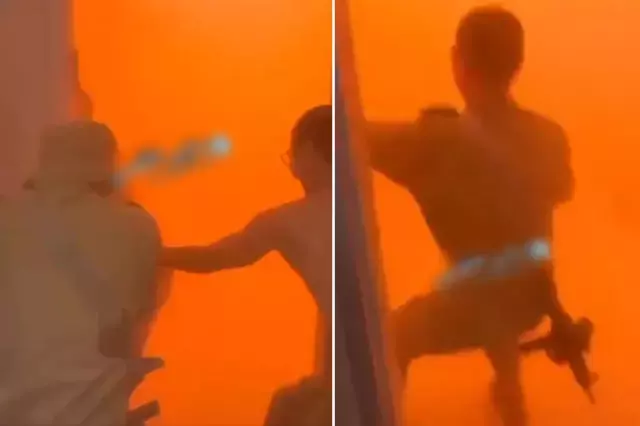 İronik mi hem de nasıl... İsrail alevlere teslim