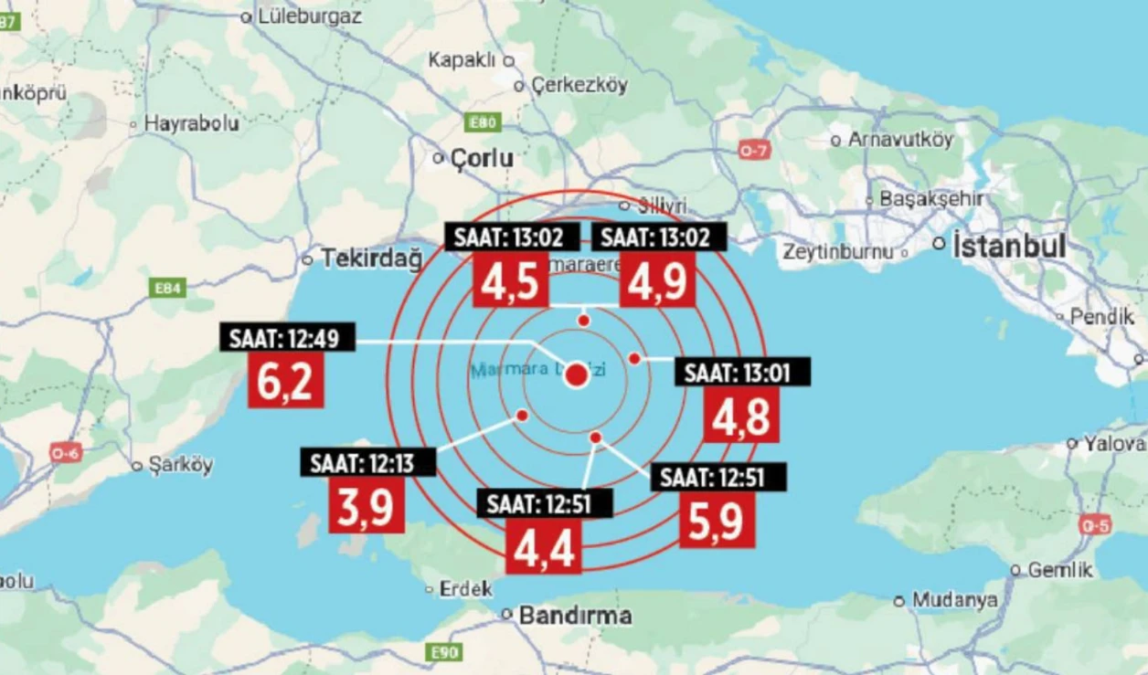 İstanbul depremini hangi ilçe ne kadar hissetti? Zirvede Beylikdüzü var