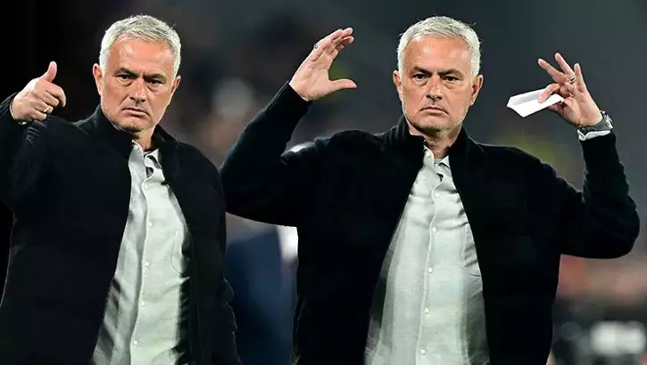 Mourinho sinirini muhabirden çıkardı