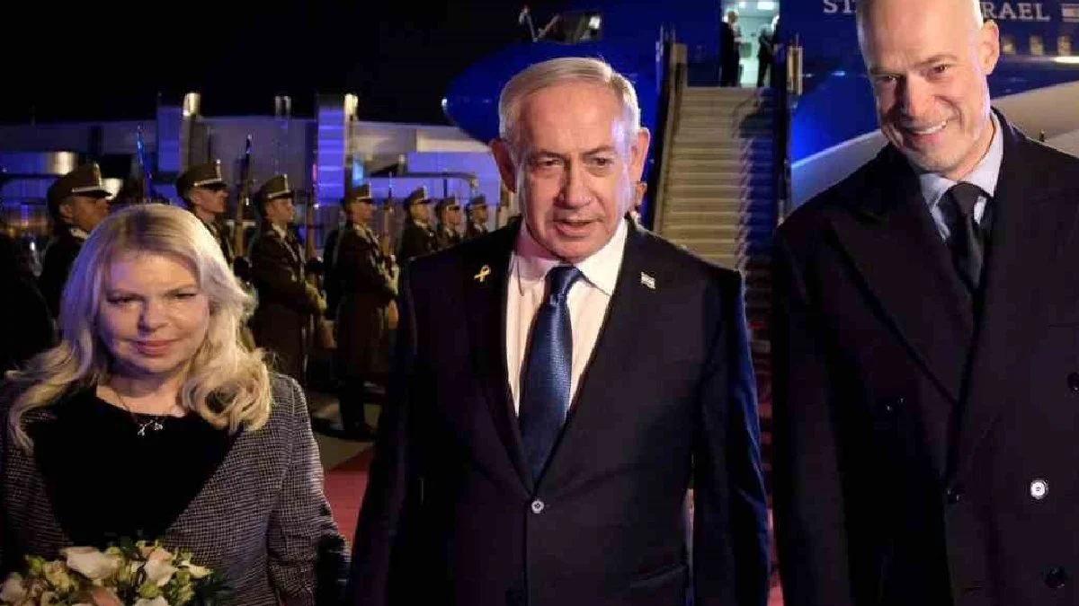 Hakkında tutuklama kararı olan Netanyahu Macaristan&#039;da