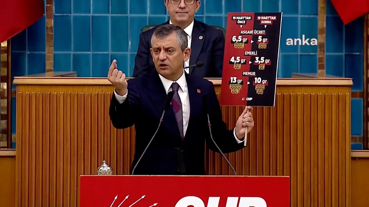 Rakı hesabından altın hesabına yatay geçiş! Özgür Özel de değişti