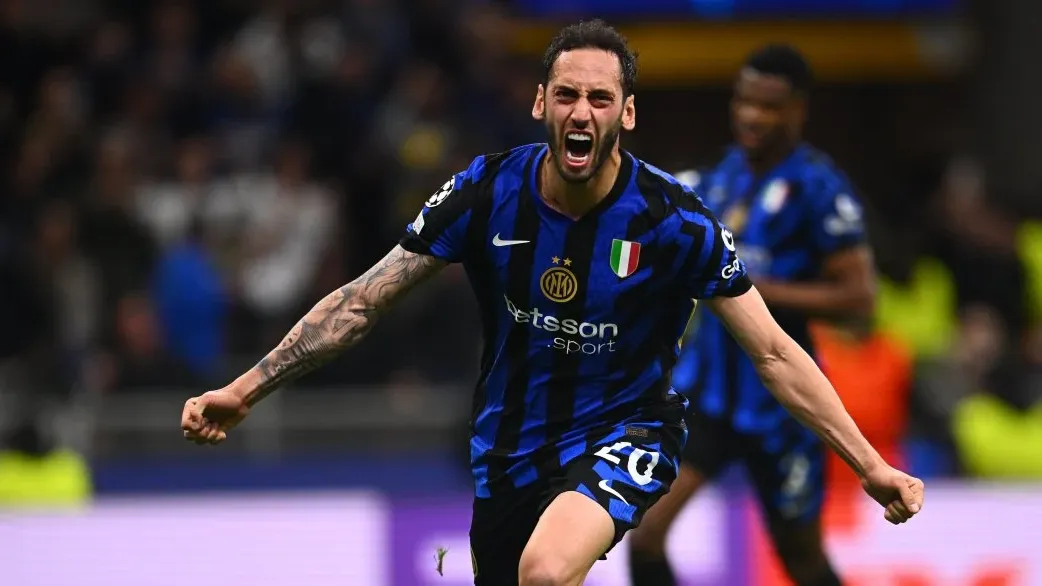 Hakan Çalhanoğlu coştu! Şampiyonlar Ligi&#039;nde ilk finalist Inter