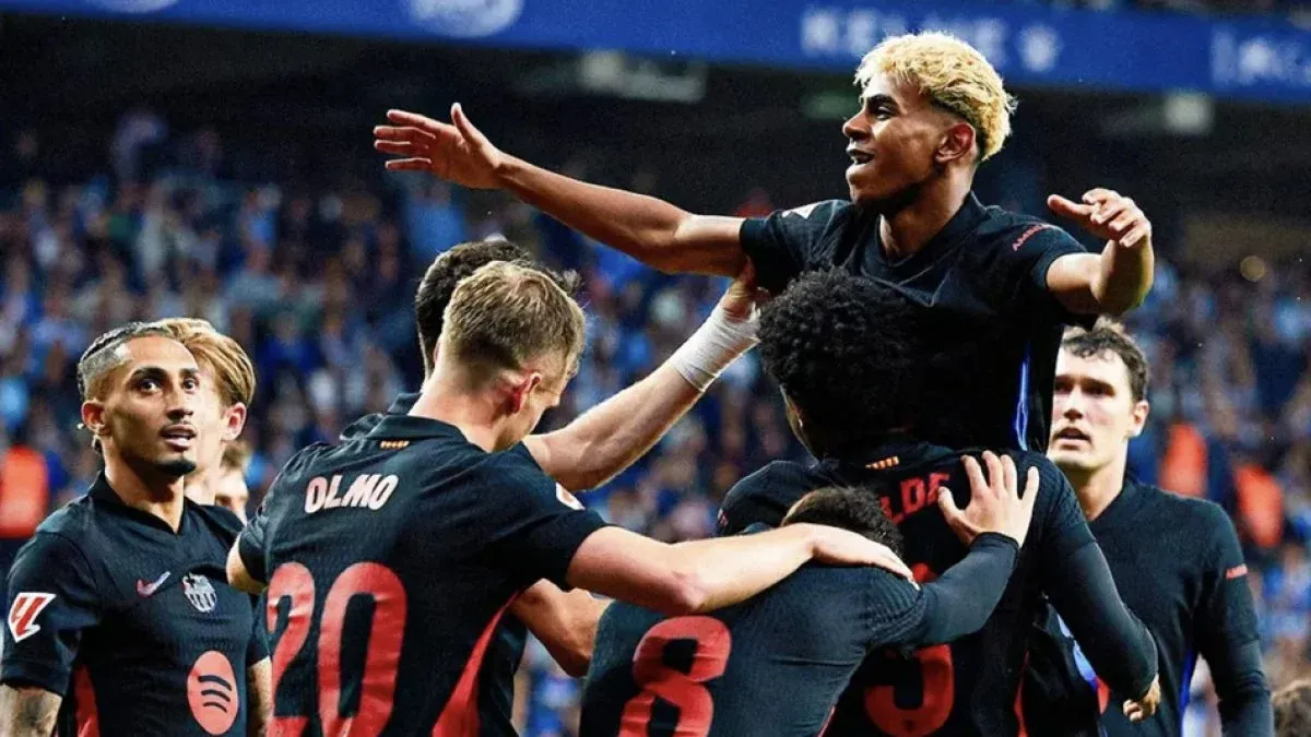 Yamal omuzlarda! La Liga&#039;da şampiyon Barcelona