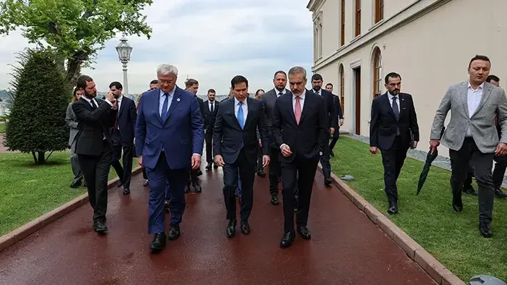 Ev sahibi Fidan! Dolmabahçe'de barış zirvesi