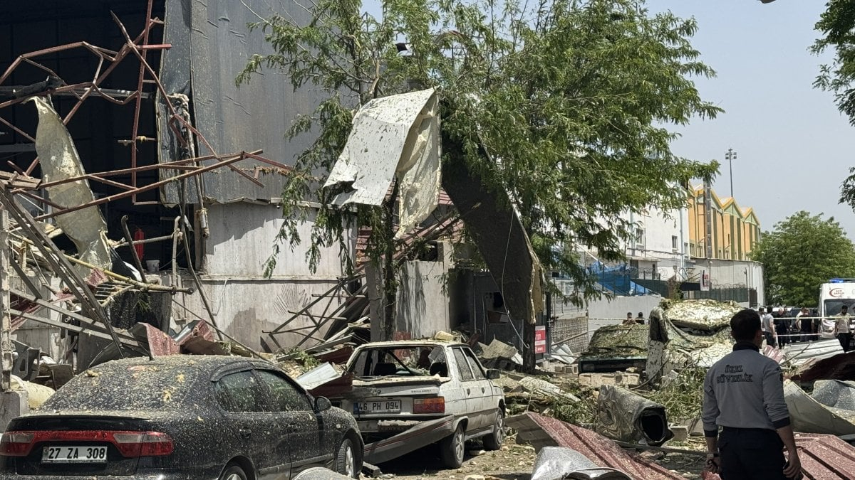 Gaziantep'te halı fabrikasında korkunç patlama