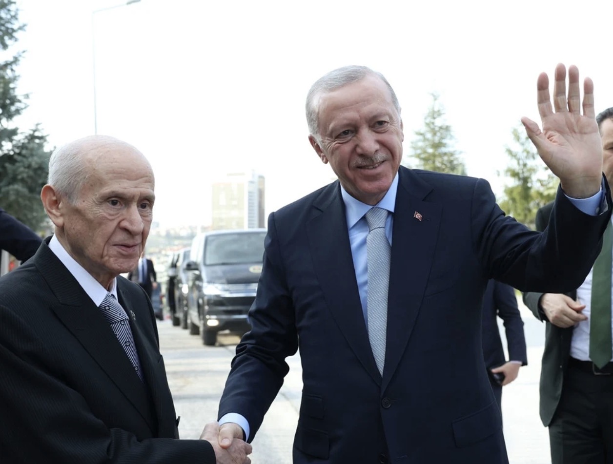 Erdoğan ve Bahçeli... Aylar sonra ilk yüz yüze görüşme