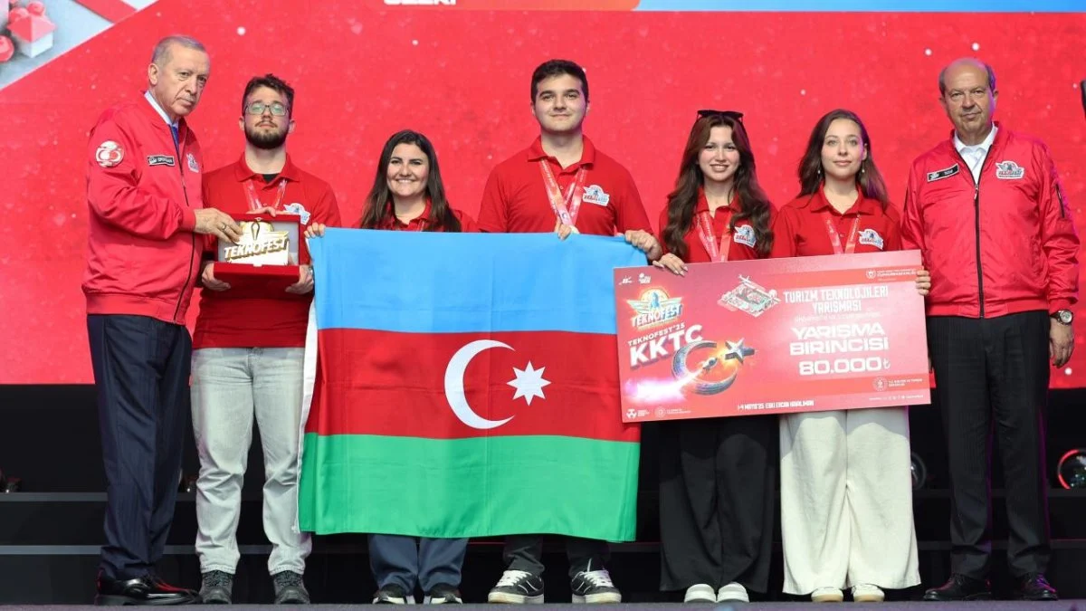 KKTC’de TEKNOFEST coşkusu: Yarışmalarda birincilere ödüller takdim edildi