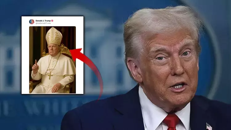 ABD Başkanı Trump’tan tartışma yaratan Papa paylaşımı