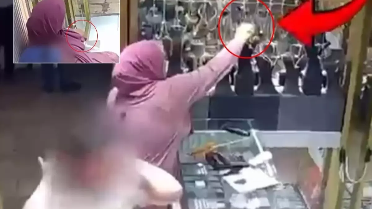 Böyle hırsızlık mı olur! Güvenlik kamerası her şeyi kaydetti