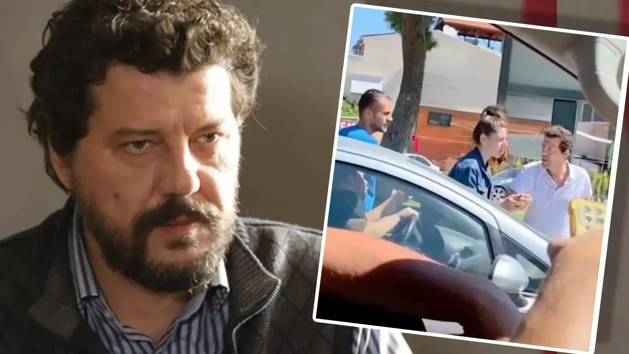 İlker Aksum trafikte sinir krizi geçirdi