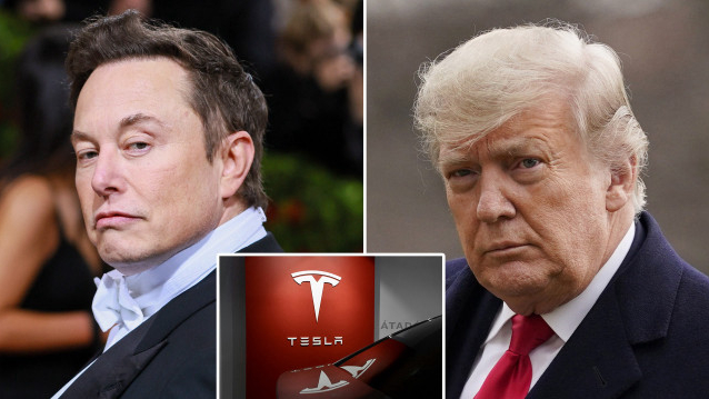 Trump-Musk gerilimi nedeniyle Tesla hisseleri dibe vurdu