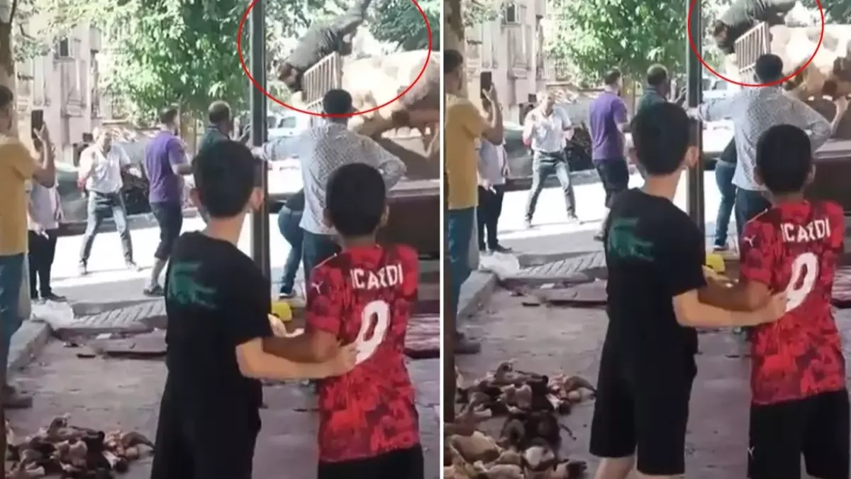 Kızgın boğa Şanlıurfa’da kasaba kabusu yaşattı