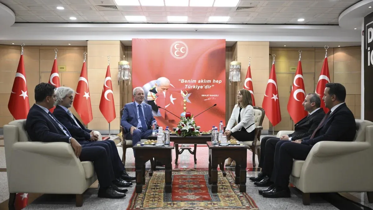 MHP ve DEM Parti bayramlaşmasından kritik mesajlar