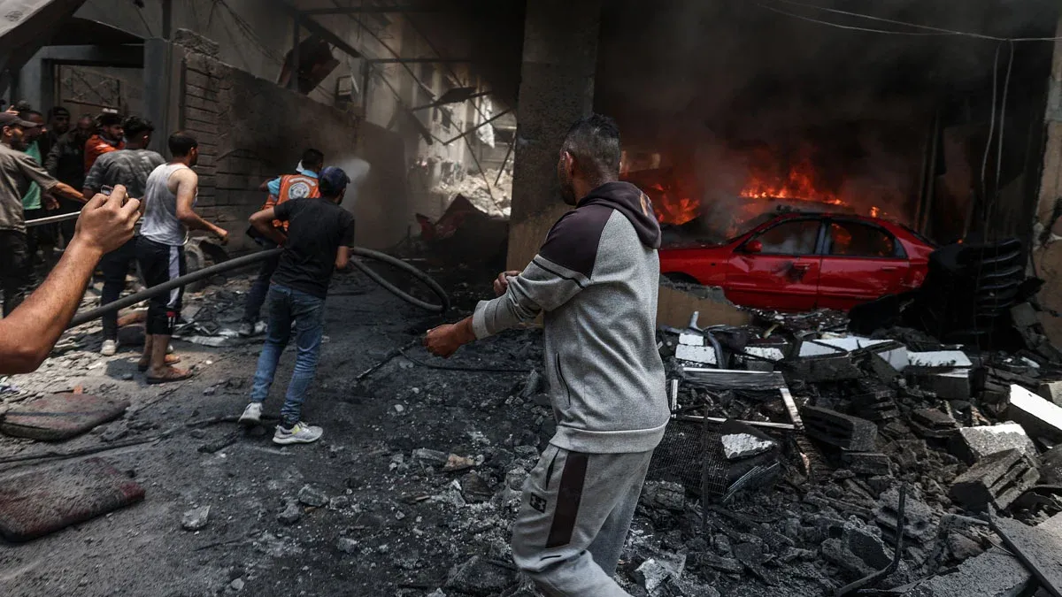 İsrail bayramın 3. günü de Gazze’ye saldırdı