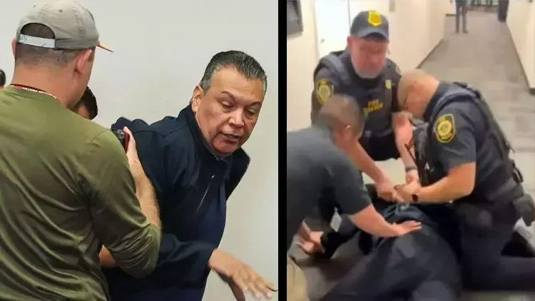 ABD Senatörü Alex Padilla’ya ters kelepçe: Los Angeles’ta gerginlik tırmanıyor